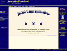 Tablet Screenshot of ecientificocultural.com
